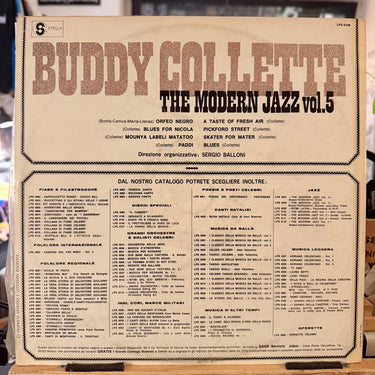 BUDDY COLLETTE <br> THE MODERN JAZZ VOL.5