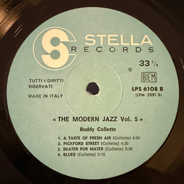 BUDDY COLLETTE <br> THE MODERN JAZZ VOL.5