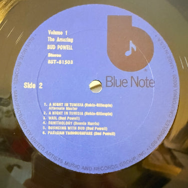 BUD POWELL <br> THE AMAZING BUD POWELL VOL 1