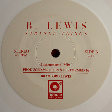 B.LEWIS <br> STRANGE THINGS