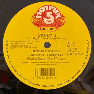 CANDY J <br> DESIRABLE REVENGE