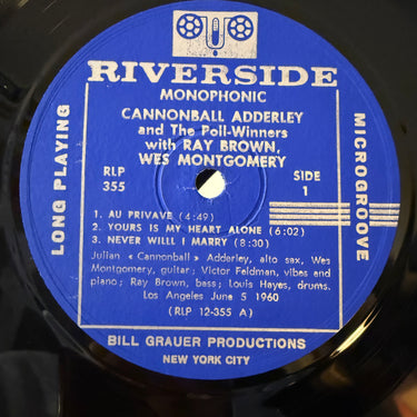 CANNONBALL ADDERLEY <br> AND THE POLL-WINNERS