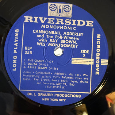 CANNONBALL ADDERLEY <br> AND THE POLL-WINNERS