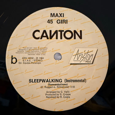 CANTON <br> SLEEPWALKING (SONNAMBULISMO)