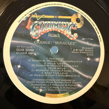 CHANGE <br> MIRACLES