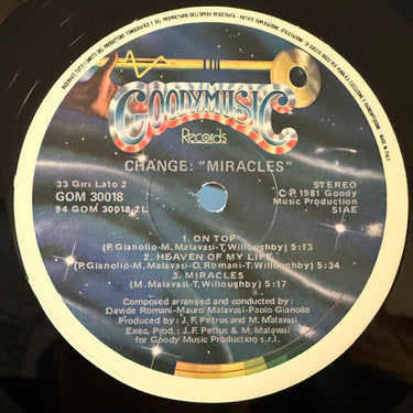 CHANGE <br> MIRACLES
