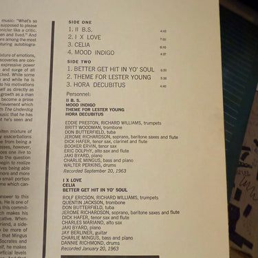 CHARLES MINGUS <br> MINGUS MINGUS ...