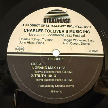 CHARLES TOLLIVER'S MUSIC INC <br> LIVE AT THE LOOSDRECHT JAZZ FESTIVAL