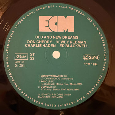 CHERRY REDMAN HADEN BLACKWELL <br> OLD AND NEW DREAMS