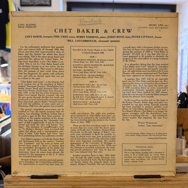 CHET BAKER & CREW <br> CHET BAKER & CREW