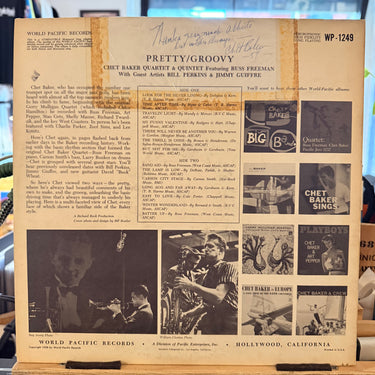 CHET BAKER <br> PRETTY/GROOVY