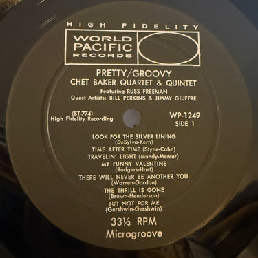 CHET BAKER <br> PRETTY/GROOVY