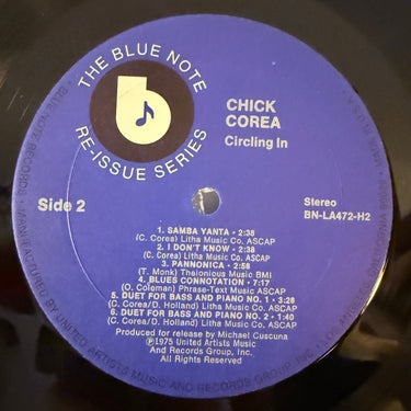 CHICK COREA <br> CIRCLING IN