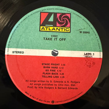 CHIC <br> TAKE IT OFF