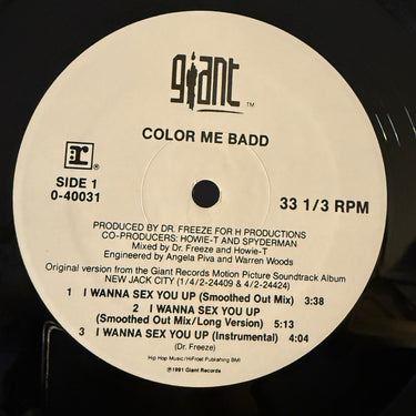 COLOR ME BADD <br> I WANNA SEX YOU UP