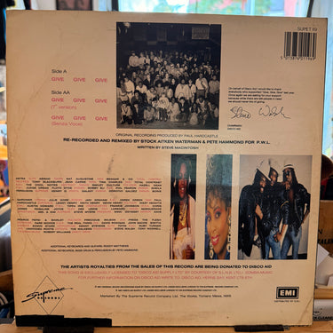 DANCE AID <br> GIVE GIVE GIVE