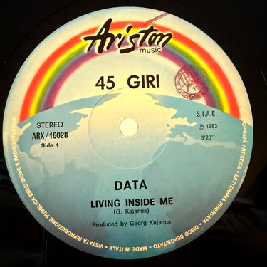 DATA <br> LIVING INSIDE ME