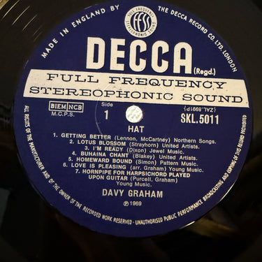 DAVY GRAHAM <br> HAT