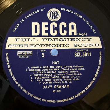 DAVY GRAHAM <br> HAT