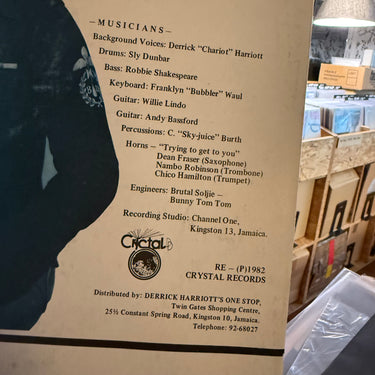 DERRICK HARRIOTT <br> ACID ROCK