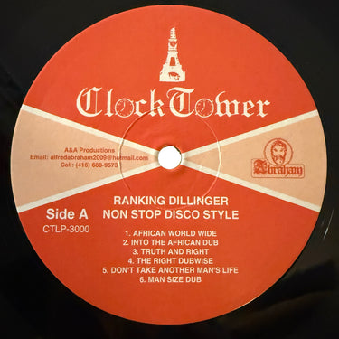 DILLINGER <br> NONE STOP DISCO STYLE