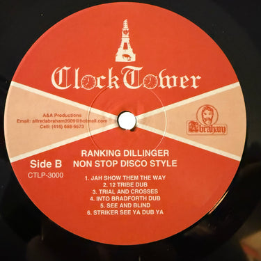 DILLINGER <br> NONE STOP DISCO STYLE
