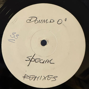 DONALD O <br> SPECIAL REMIXES