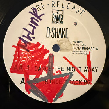 D-SHAKE <BR> MY HEART THE BEAT