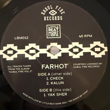 FARHOT <br> KABUL FIRE VOL. 2