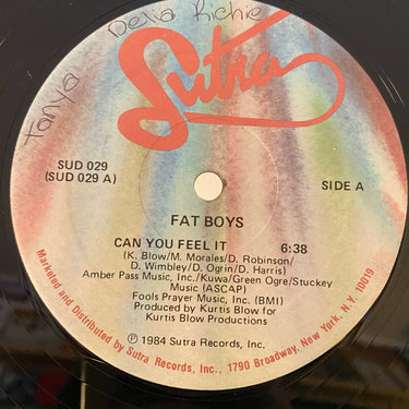FAT BOYS <br> CAN YOU FEEL IT