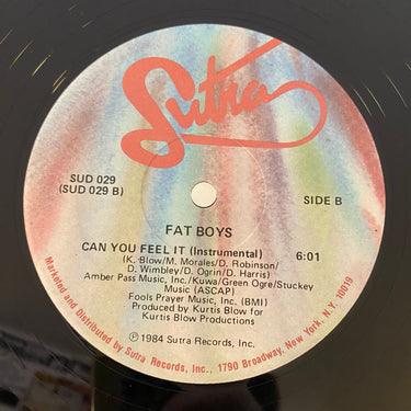 FAT BOYS <br> CAN YOU FEEL IT