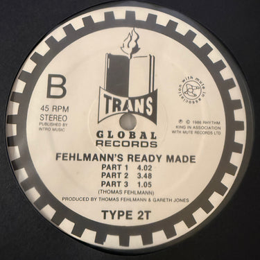 FEHLMANN'S READY MADE <br> READY MADE