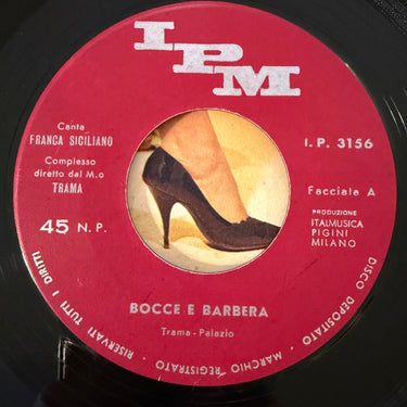 FRANCA SICILIANO <br> BOCCE E BARBERA