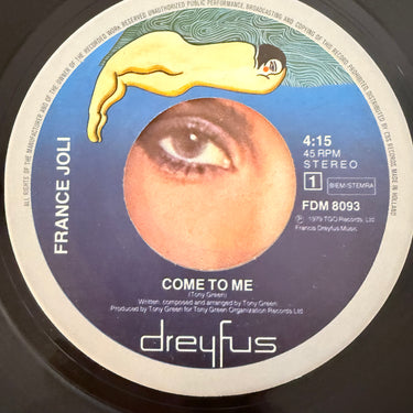 FRANCE JOLI <br> COME TO ME