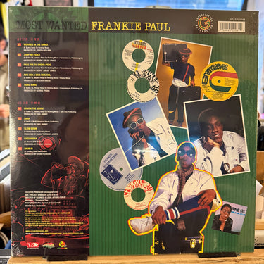 FRANKIE PAUL <br> MOST WANTED