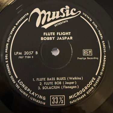 HERBIE MANN BOBBY JASPAR <br> FLUTE FLIGHT