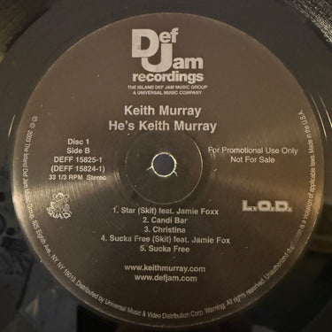 KEITH MURRAY <br> HE'S KEITH MURRAY