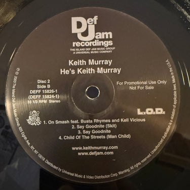 KEITH MURRAY <br> HE'S KEITH MURRAY