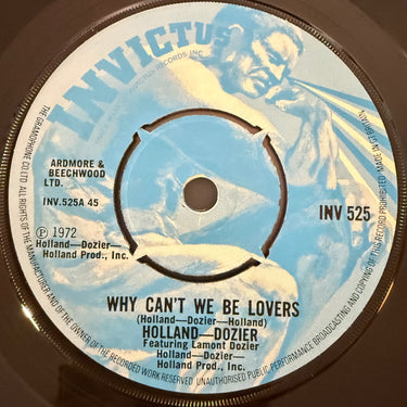HOLLAND-DOZIER <br> WHY CAN'T WE BE LOVERS