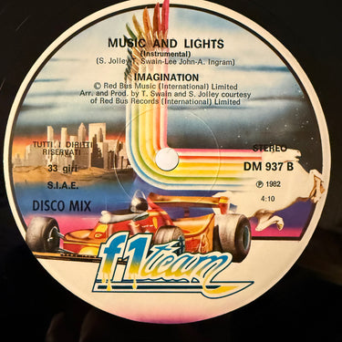 IMAGINATION <br> MUSIC AND LIGHTS