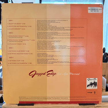 JAGGED EDGE <br> LET'S GET MARRIED