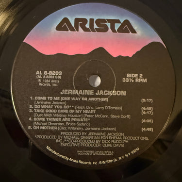 JERMAINE JACKSON <br> JERMAINE JACKSON