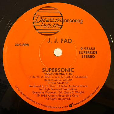 J.J. FAD <br> SUPERSONIC