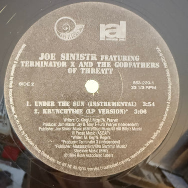 JOE SINISTR <br> UNDER THE SUN