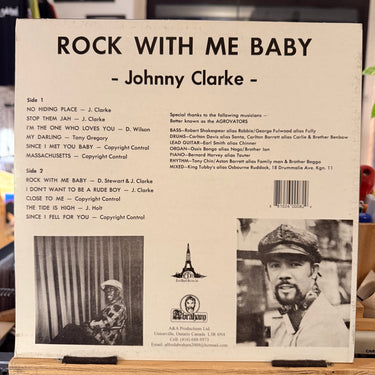 JOHNNY CLARKE <br> ROCK WITH ME BABY