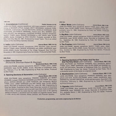 JOHN COLTRANE <br> HIS GREATEST YEARS, VOL. 2