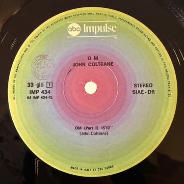 JOHN COLTRANE <br> OM