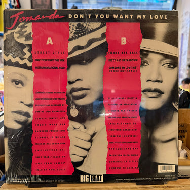 JOMANDA <br> DON'T YOU WANT MY LOVE