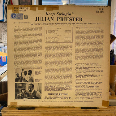 JULIAN PRIESTER <br> KEEP SWINGIN'