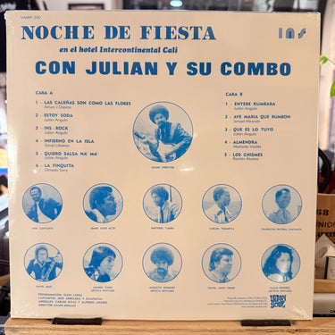 JULIAN Y SU COMBO <br> NOCHE DE FIESTA